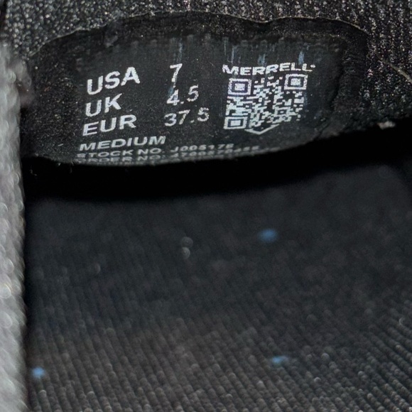 Merrell Men's Jungle Moc 2 Pro Slip-On Loafers Size 7 Black, traction soles - Picture 4 of 16